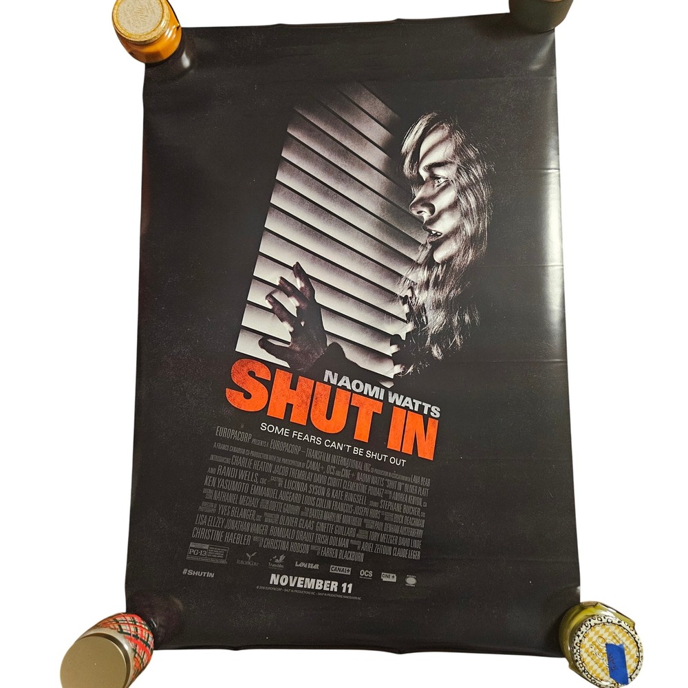 Shut In 2016 Original Promo Movie Poster 27x40 Naomi Watts Charlie Heaton D/S